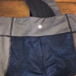 Lululemon cropped patchwork pants